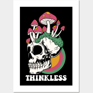 Think Less Posters and Art